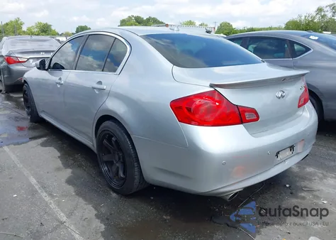 2012 Infiniti G37 Journey from USA, damaged, VIN JN1CV6AP0CM621980